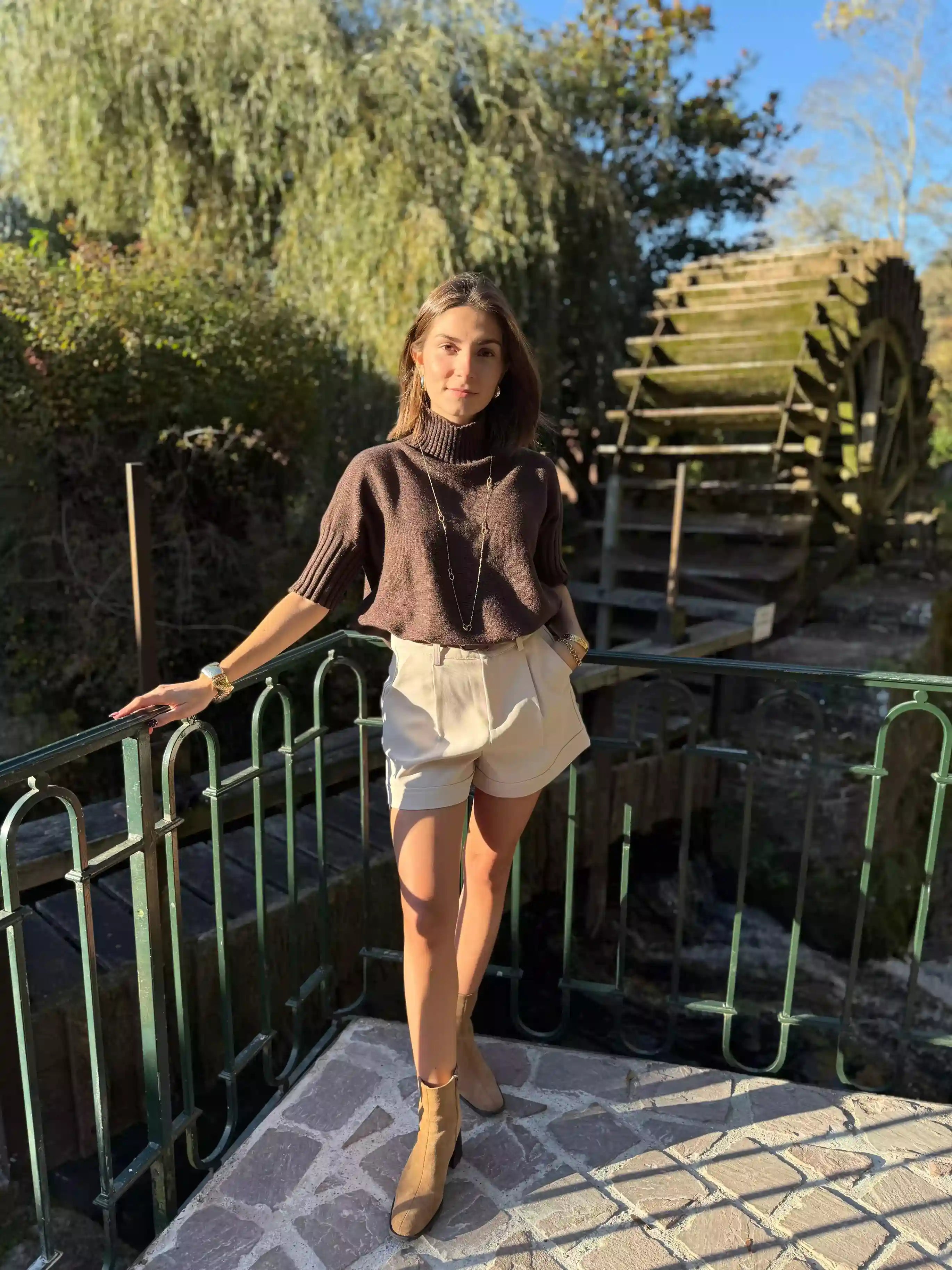 PULL LOUISE CHOCOLAT