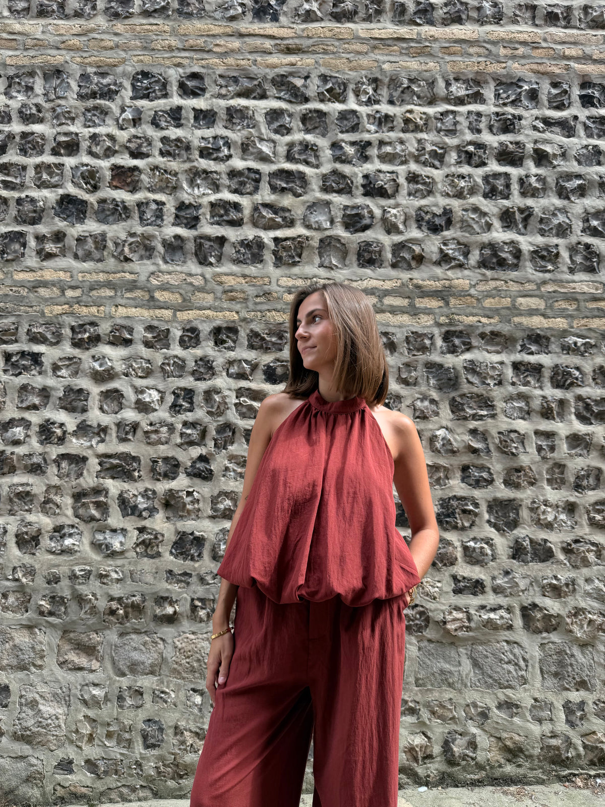 Ensemble ALMA Top – terracota