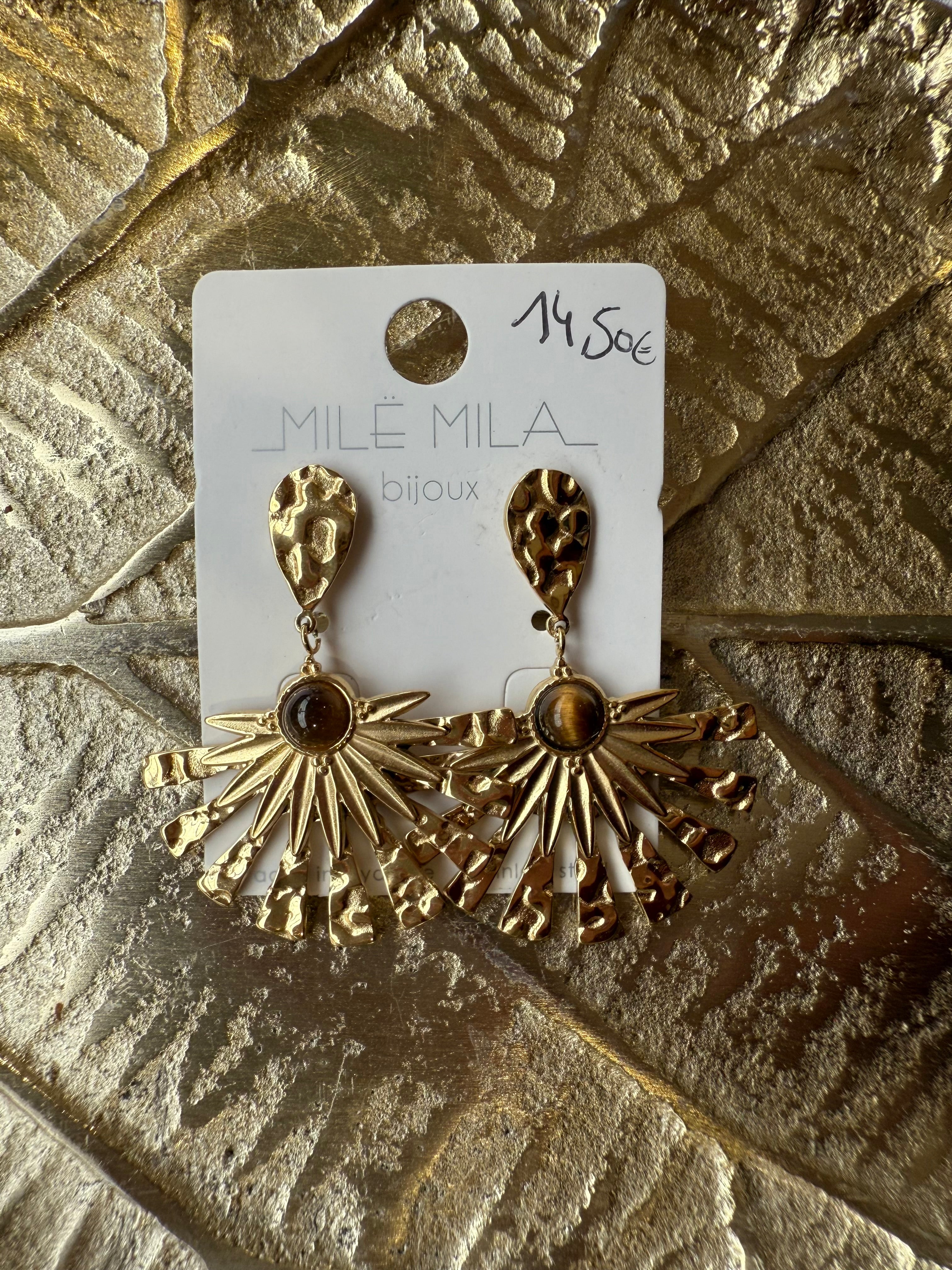 Boucles d’oreilles Ayana