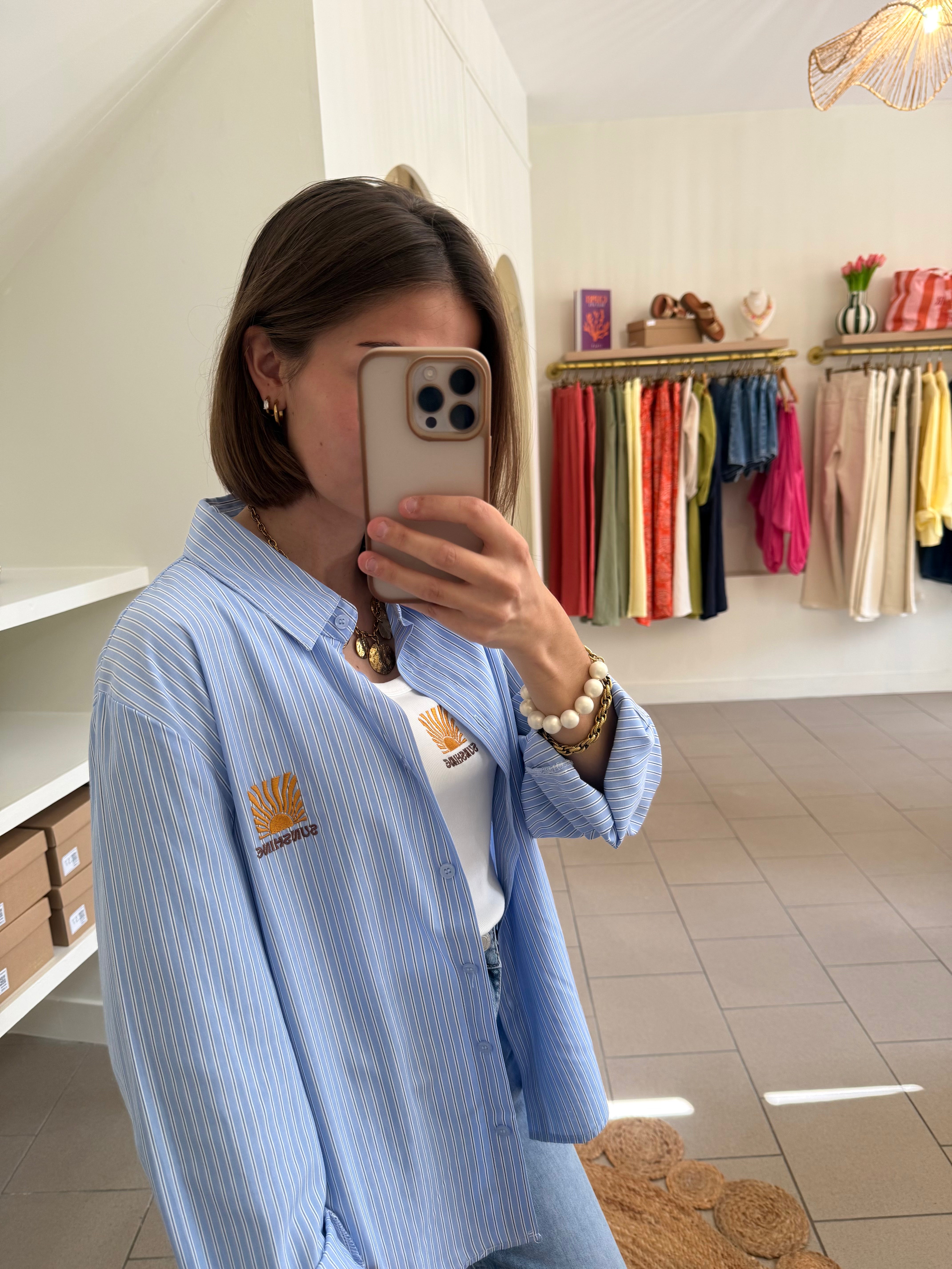 Chemise Sunshine Bleu Ciel