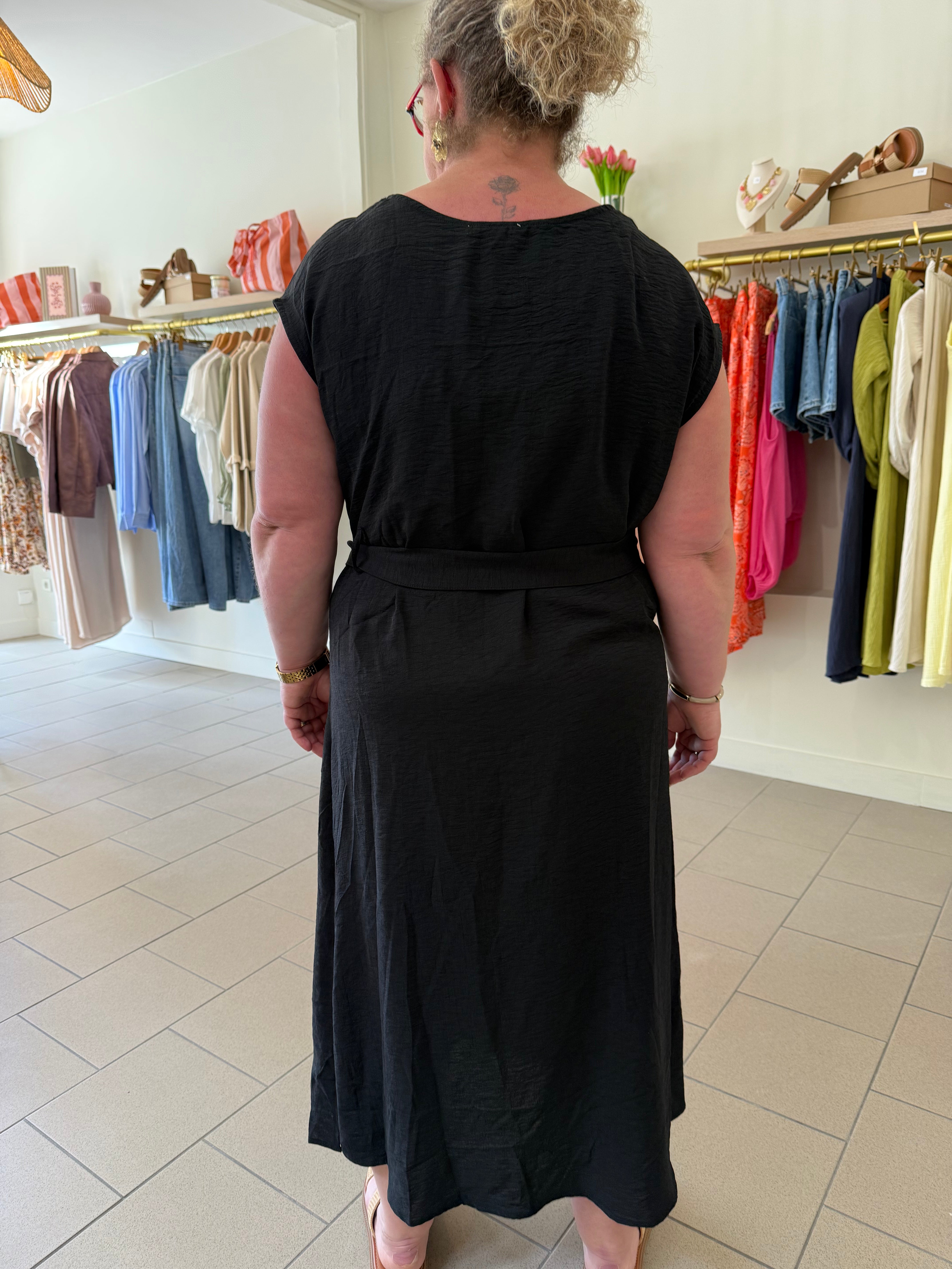 Robe Longue Noire Grande Taille