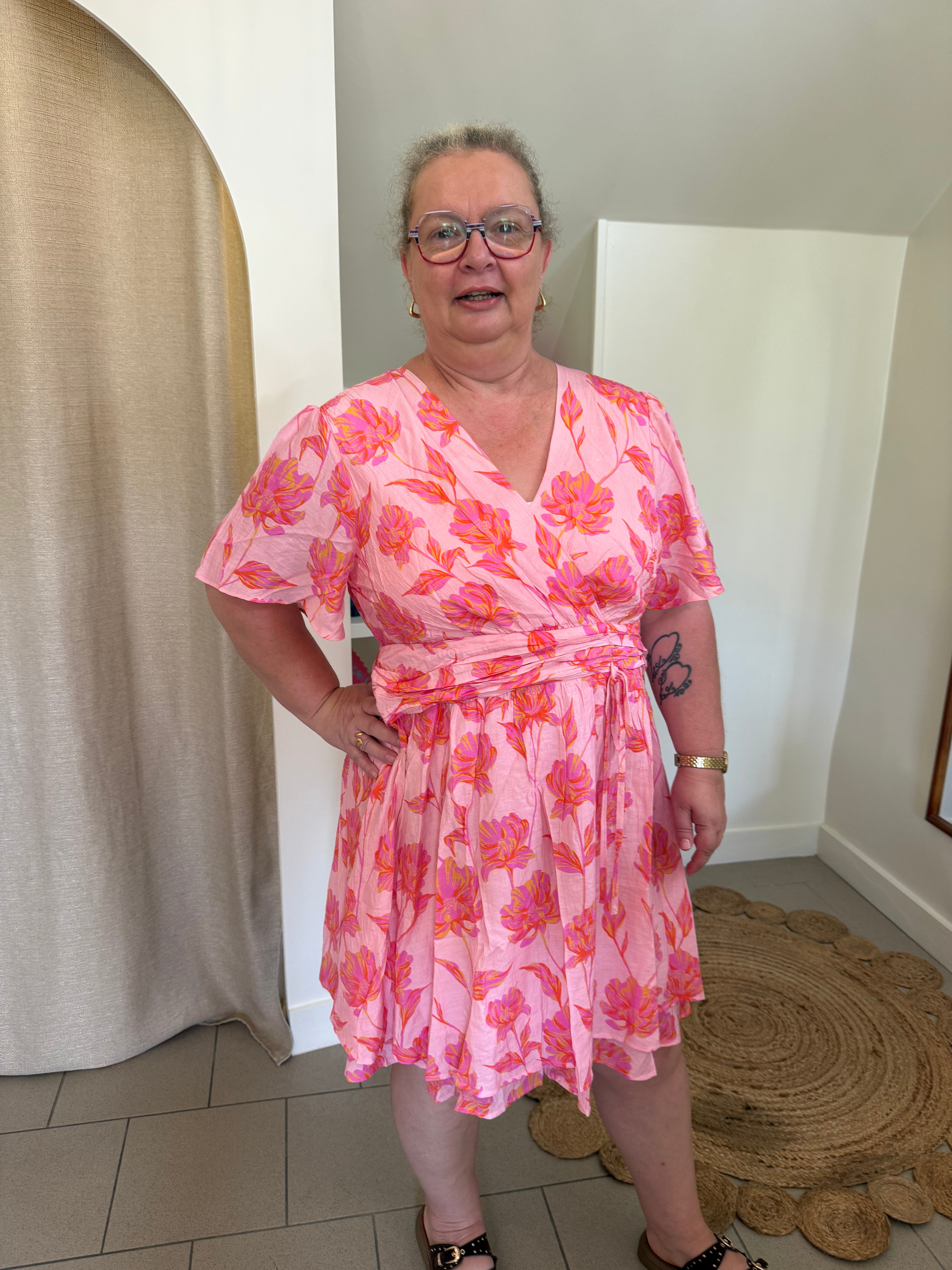 Robe fleuris