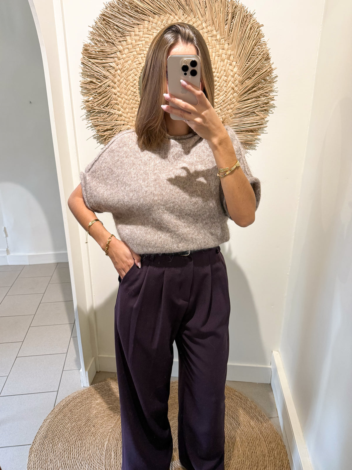 Pantalon prune