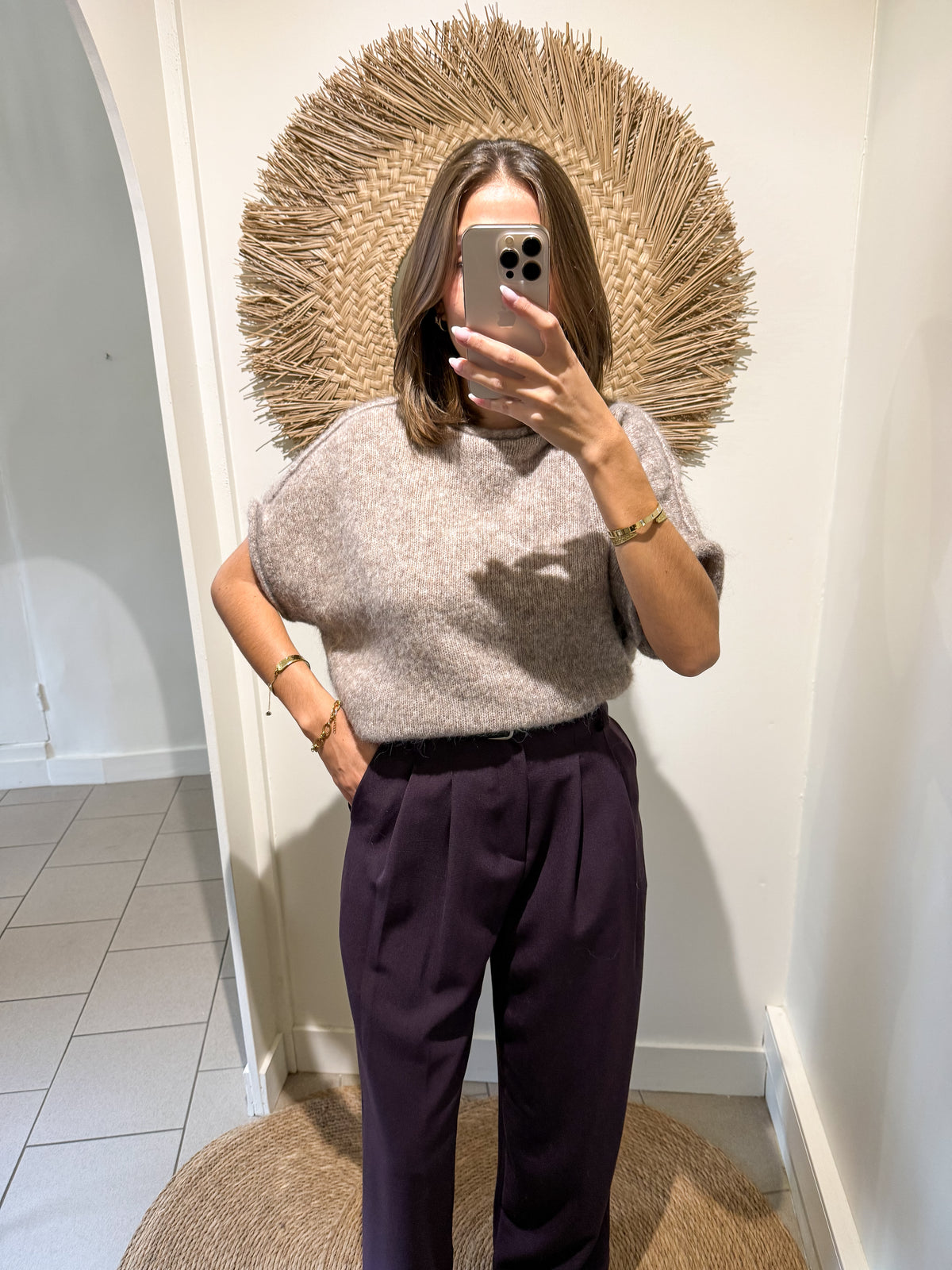 Pantalon prune