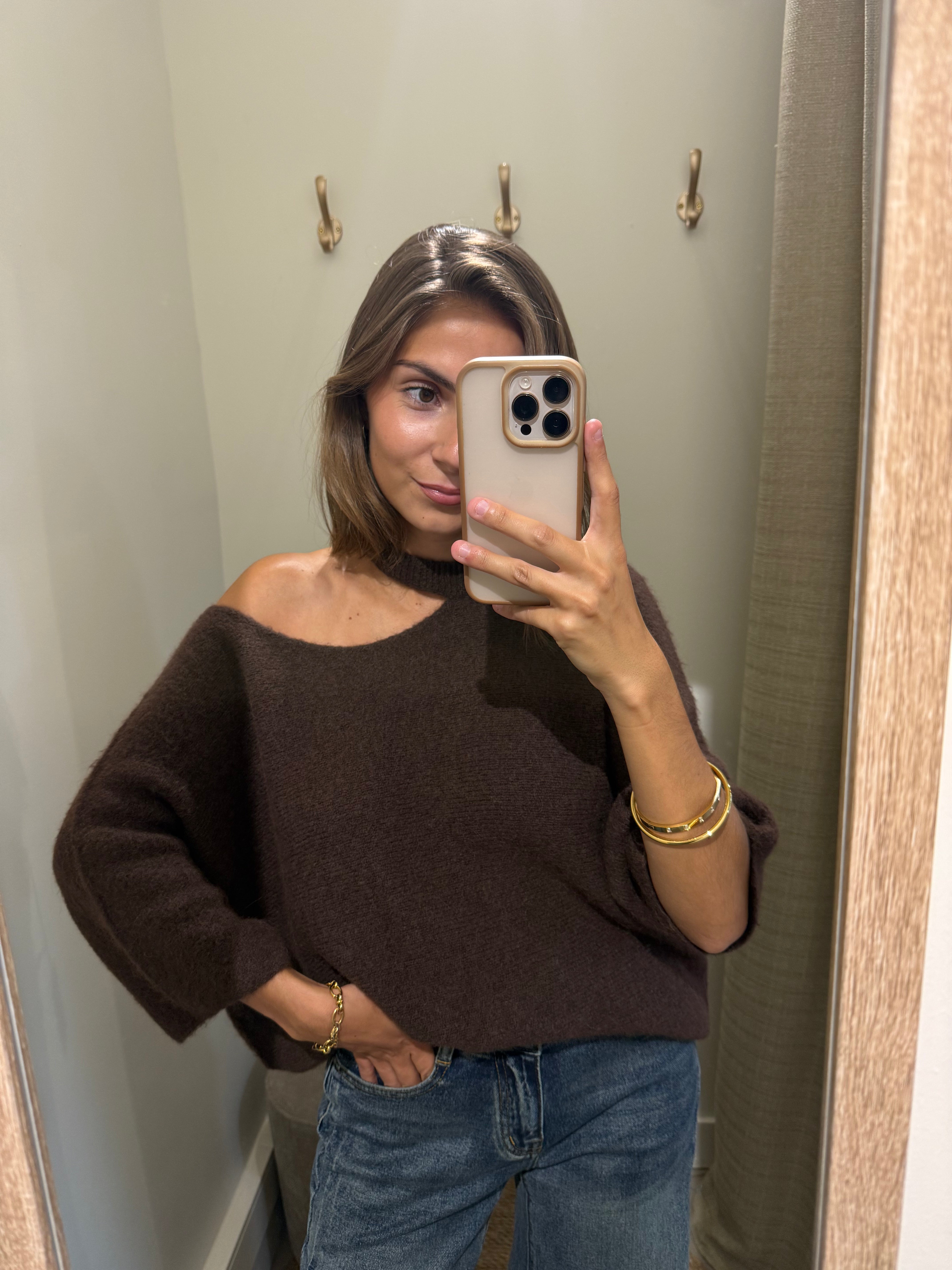 Pull SOLENE - marron