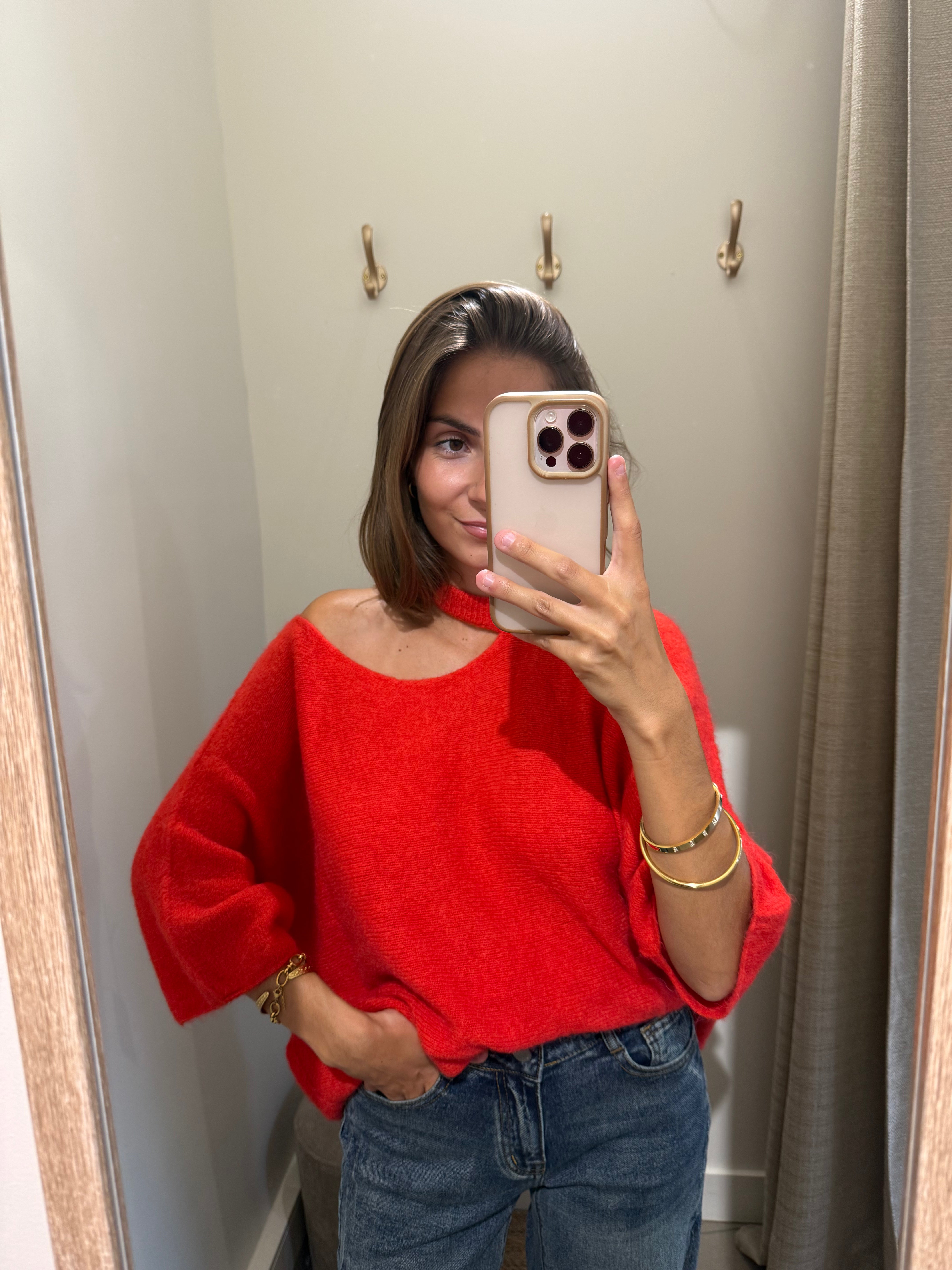 Pull SOLENE - rouge