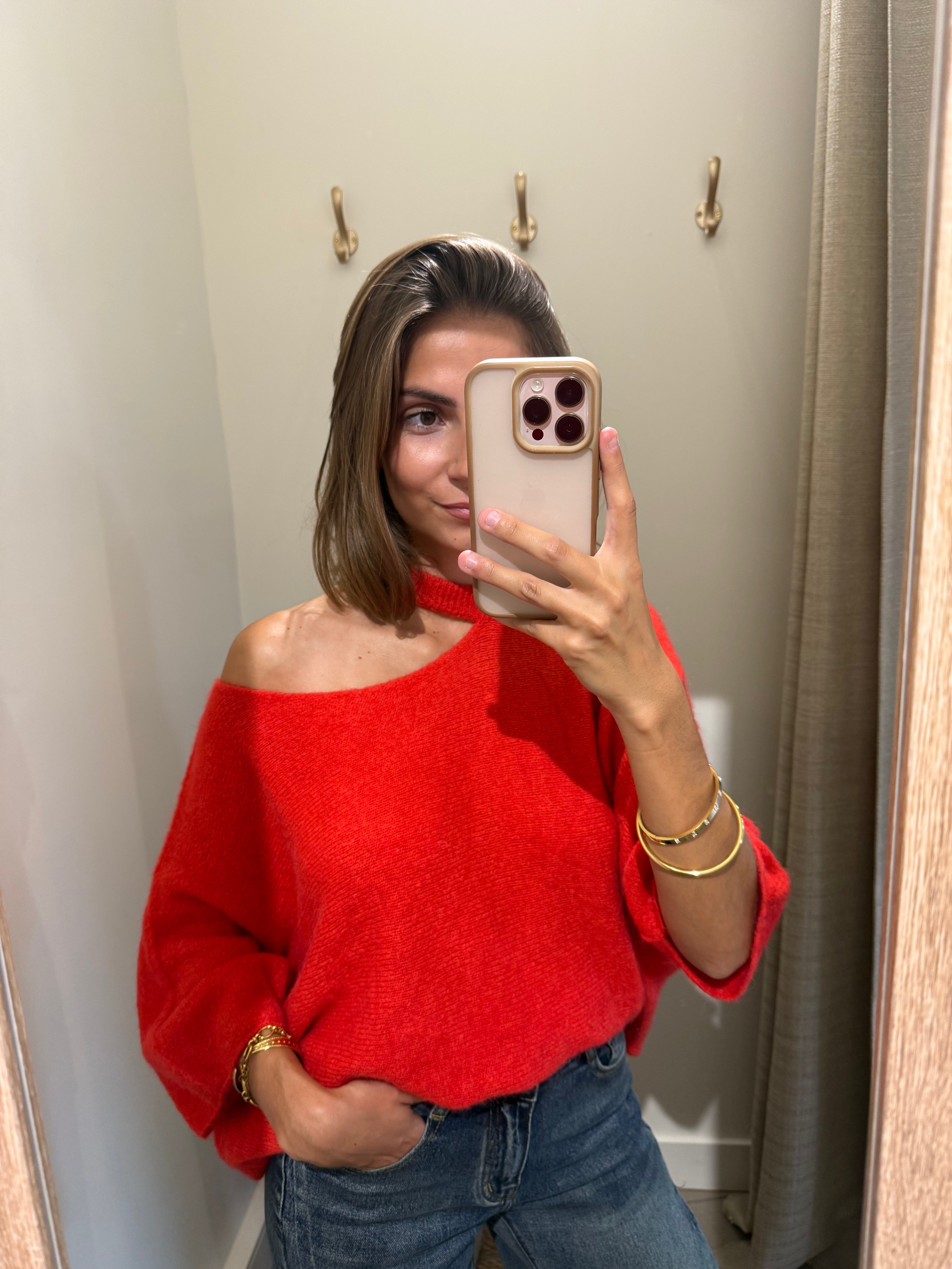 Pull SOLENE - rouge