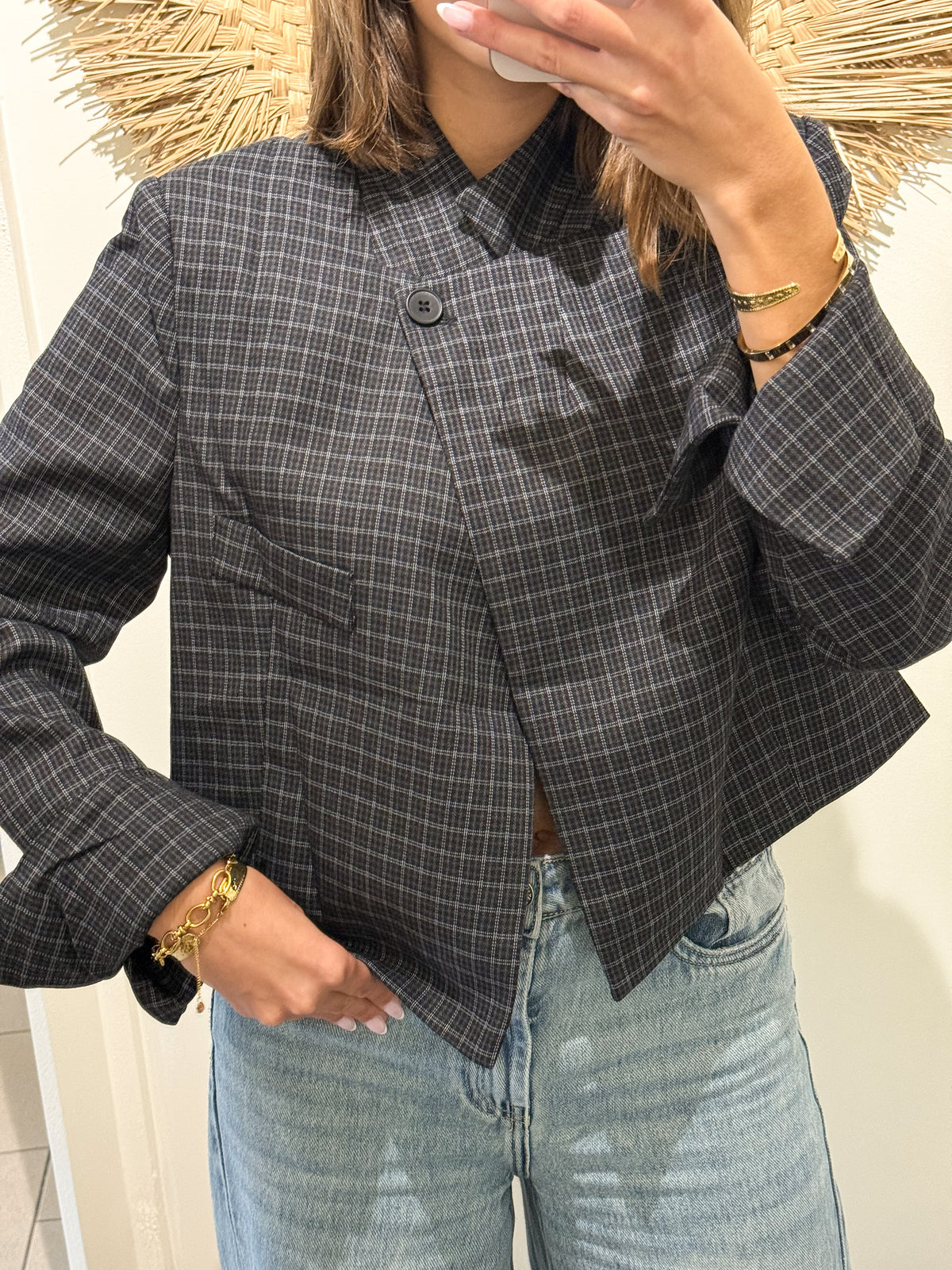 Blazer col MAO rayé