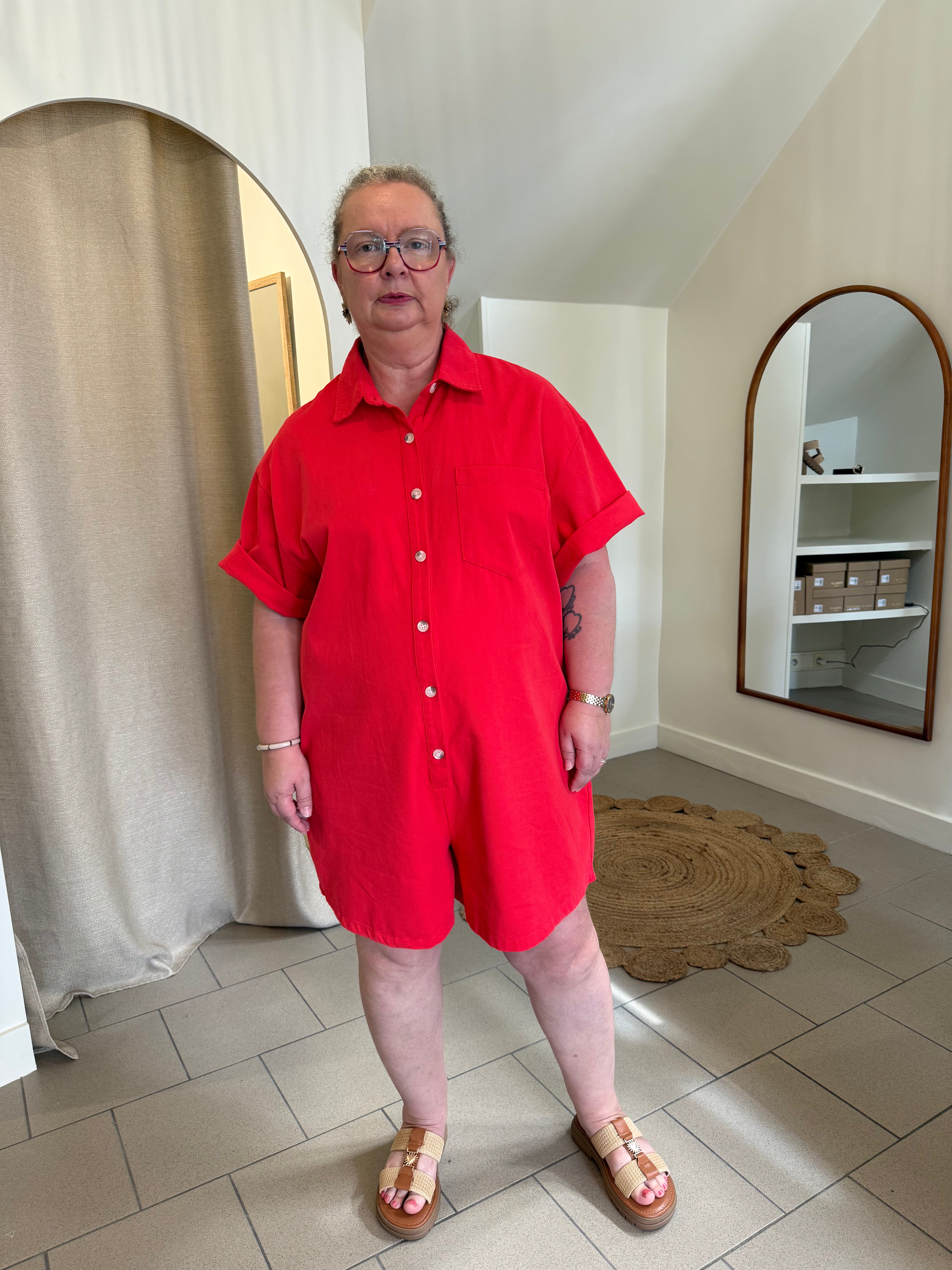 Combi-Short Corail Grande Taille