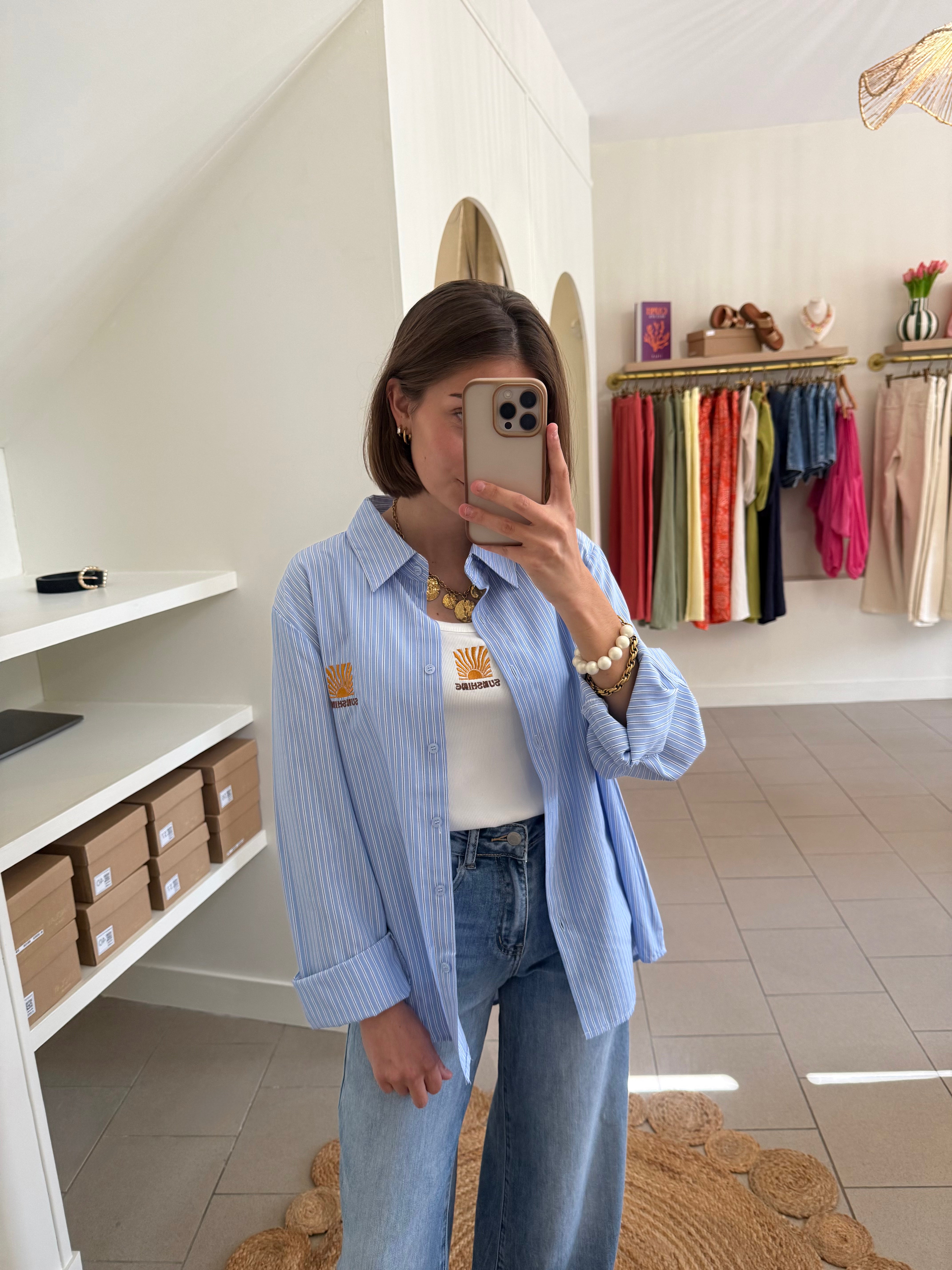 Chemise Sunshine Bleu Ciel
