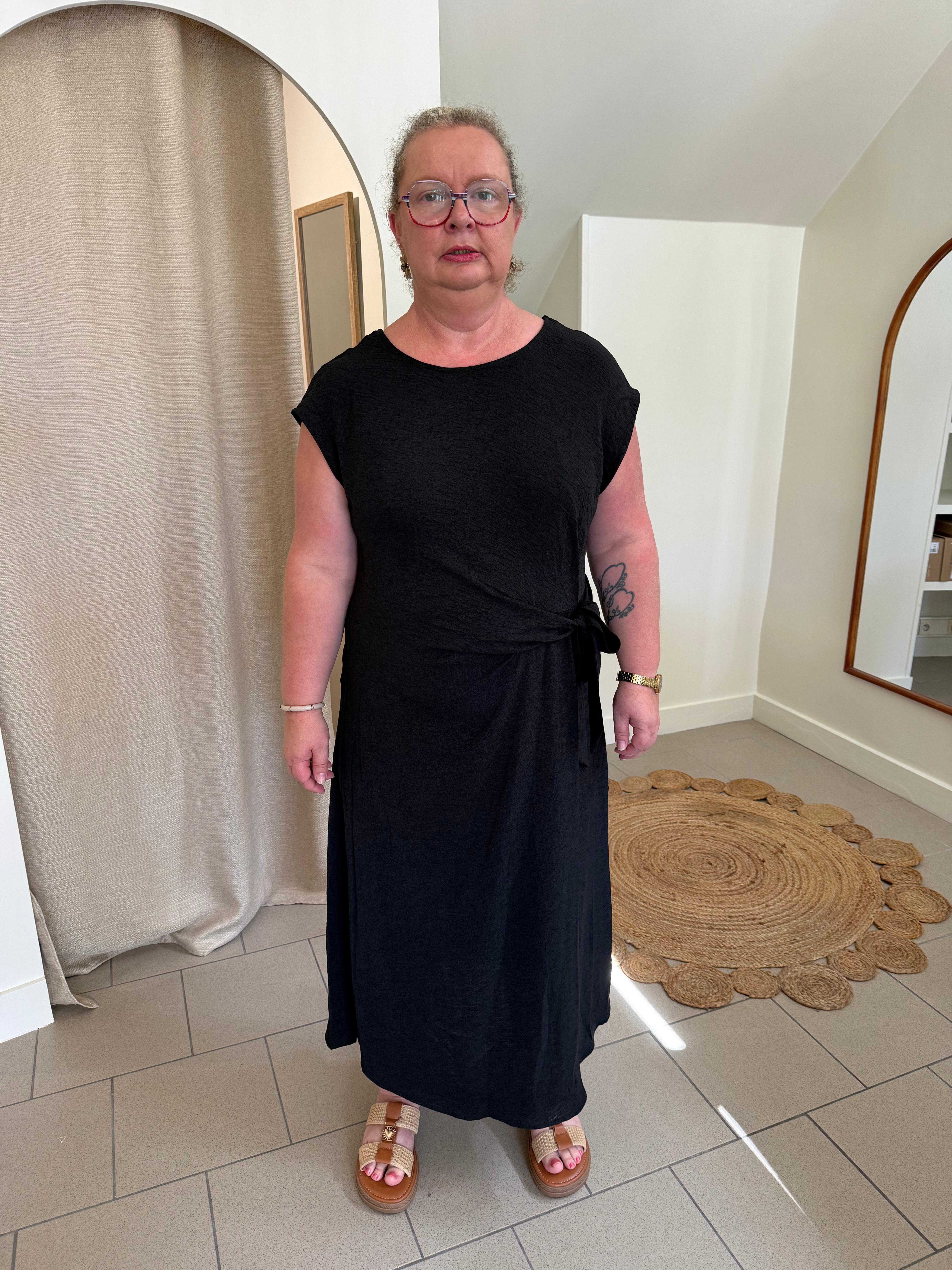 Robe Longue Noire Grande Taille