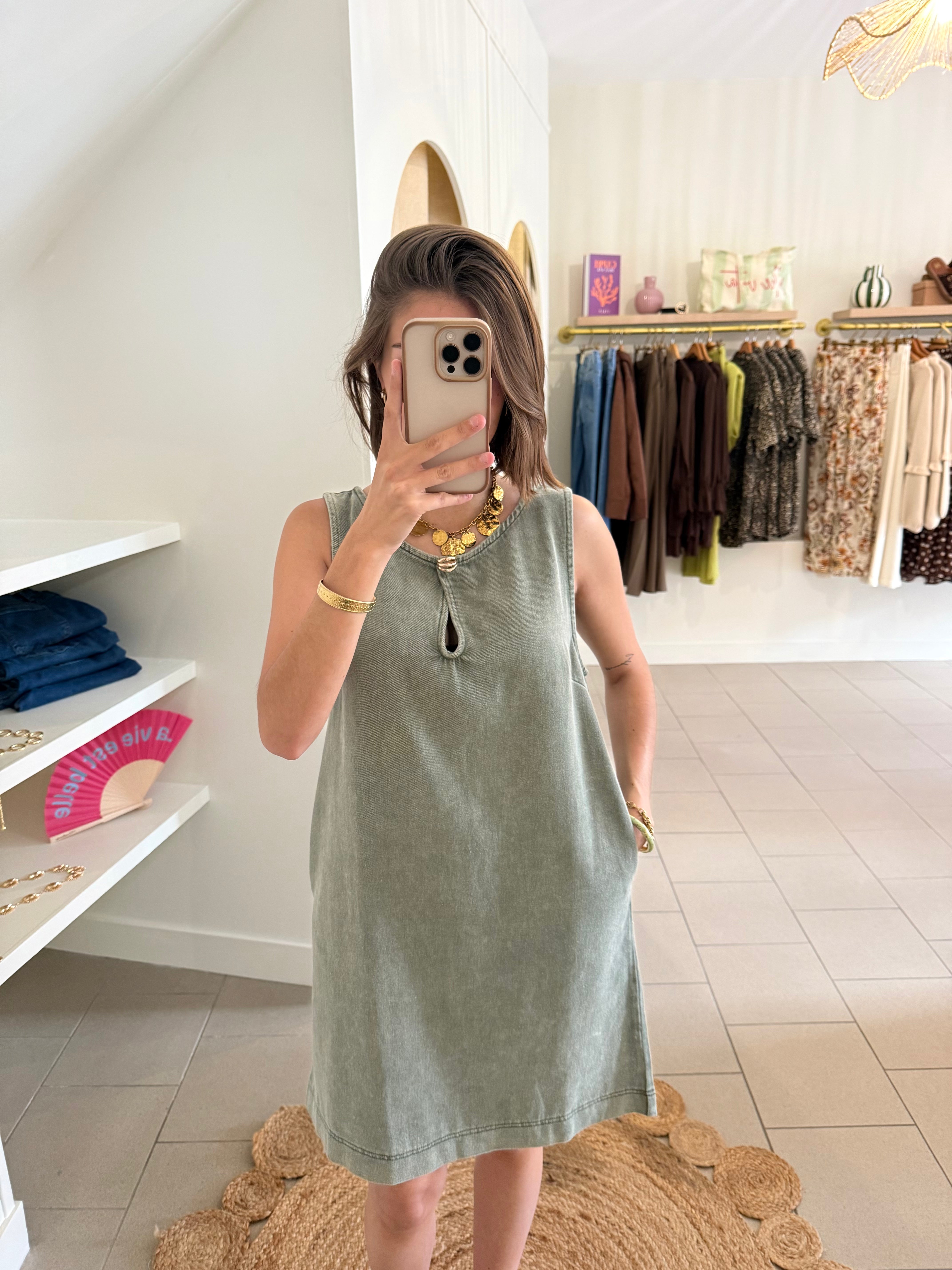 Robe Léna Kaki