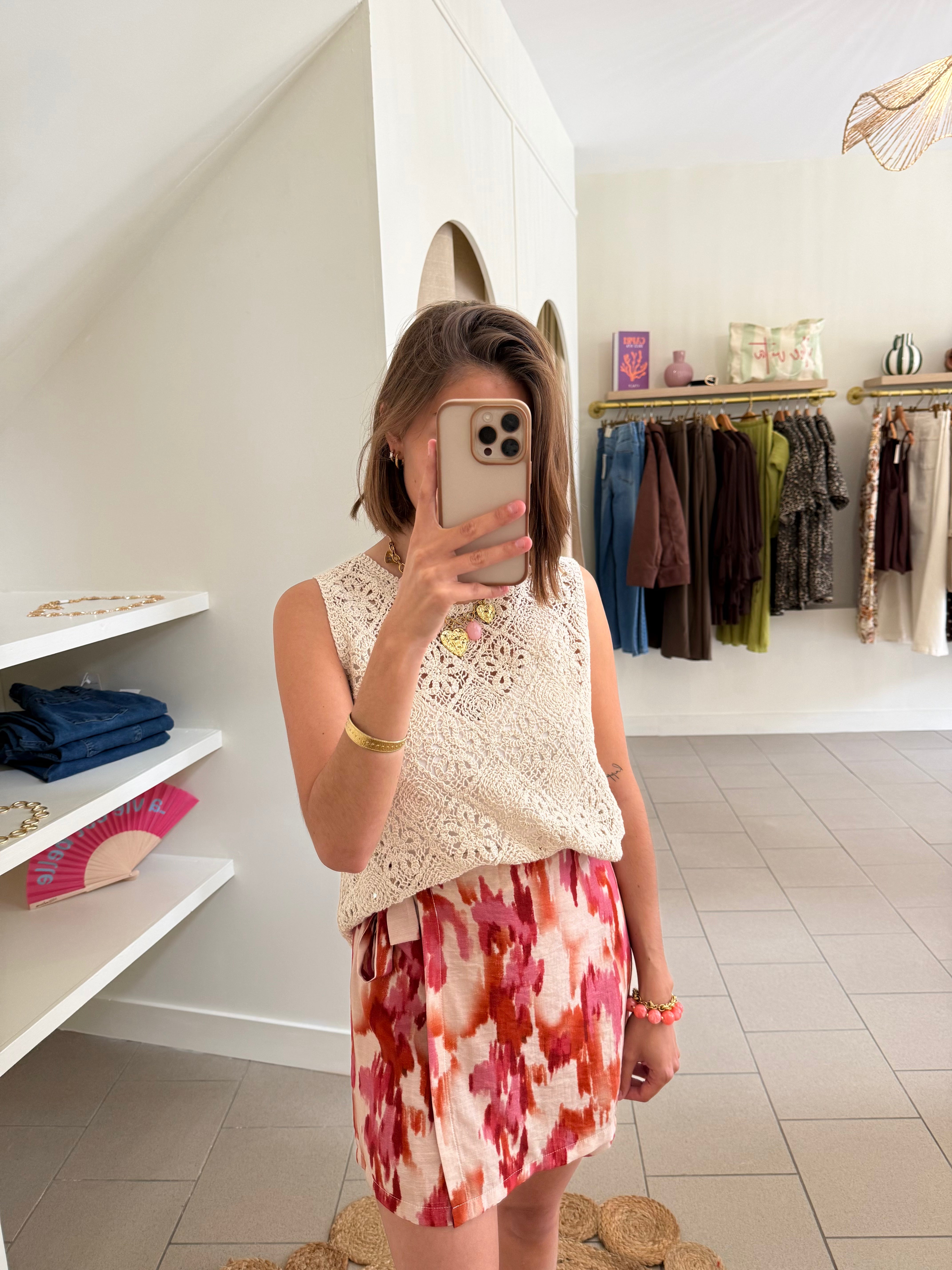 Jupe-Short Sunset Corail
